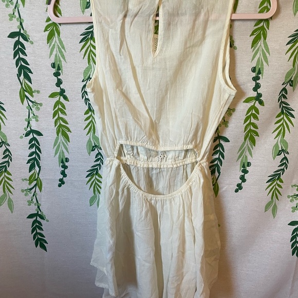 Size XS Off-White Sun & Shadow Flowy Dress A1 - Picture 4 of 6